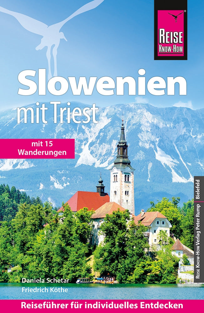 Travel guide Slowenien mit Triest 10.A 2022