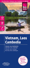 Road map Vietnam, Laos Cambodia 1:1.2mil. 7.A 2023