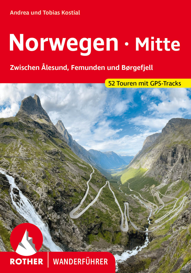 Rother Wanderführer Norwegen Mitte 52 Touren (4.A 2023)