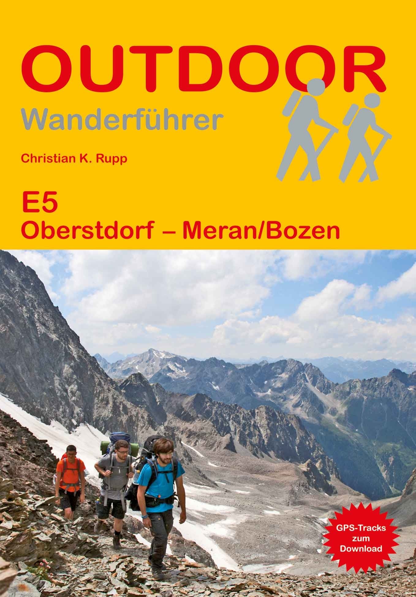 Wandelgids: E5 Oberstdorf - Meran/Bozen (323)