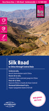 Road map Silk Road to China through Central Asia 1:1.8m 1.A 2017
