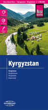 Road map Kyrgystan - Kyrgyzstan 1:700,000 1.A 2019
