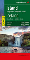 Tourist map Iceland-Iceland 1:400,000