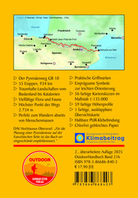 Wandelgids Frankreich: Pyrenäenweg GR10 (216)