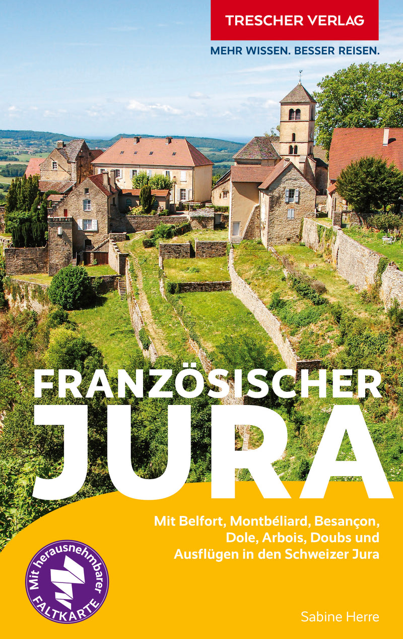 Reisgids Französischer Jura  2.A 2025