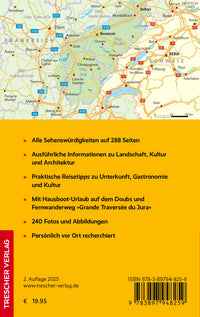 Reisgids Französischer Jura  2.A 2025