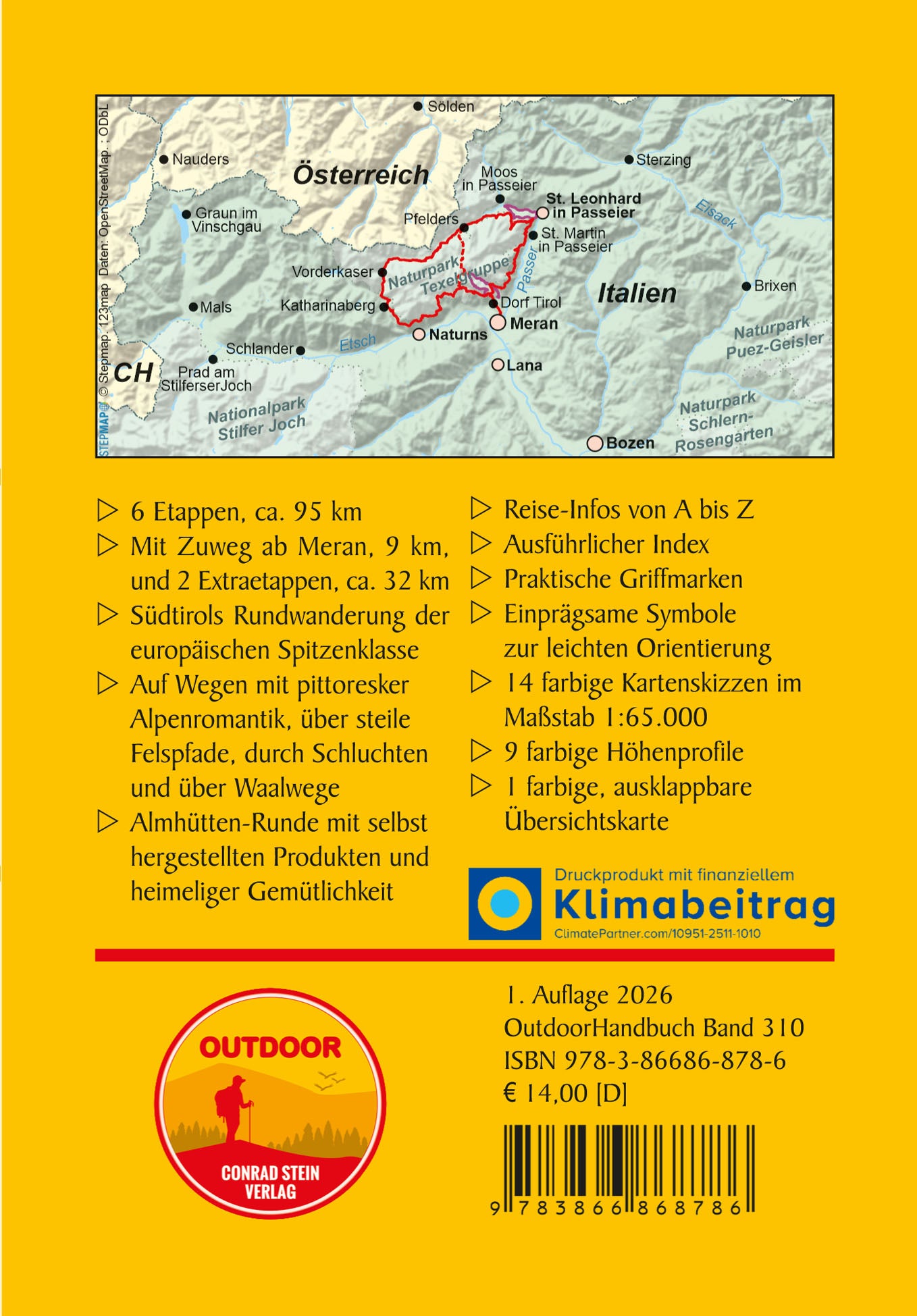 Wandelgids Südtirol: Meraner Höhenweg (310)