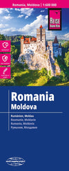 Landkaart Romania/Moldova 1:600.000  10.A 2023