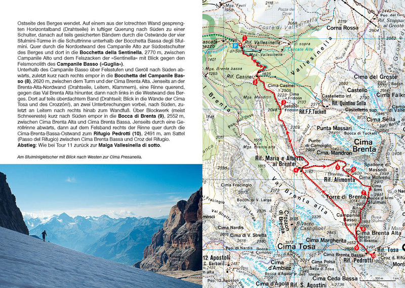 Wandelgids Rother Wanderführer Brenta- mit Adamello, Presanella - 52 Touren (5.A 2024)