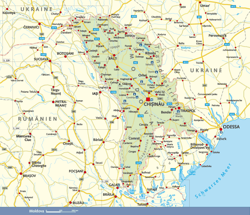 Travel guide Moldova 3.A 2020