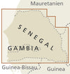 Landkaart Senegal & Gambia 1:550.000  5.A 2019