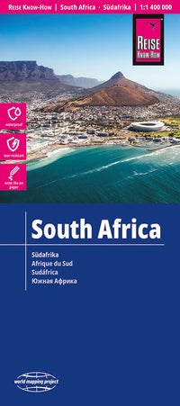 Wegenkaart South Africa-SÃ¼dafrika 1:1.400.000  15.A 2018