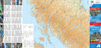 Road map North Cape/Nordkapp Northern Scandinavia 1:800,000 (2016)