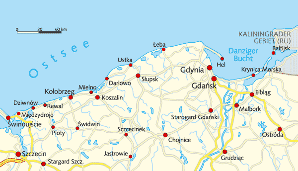 Reisgids Polnische OstseekÃ¼ste  9.A 2018