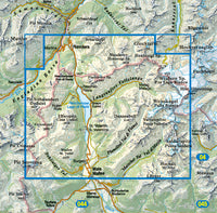 Hiking map Dolomiten Blad 043 Vinschgauer Oberland / Alta Val Venosta (GPS)