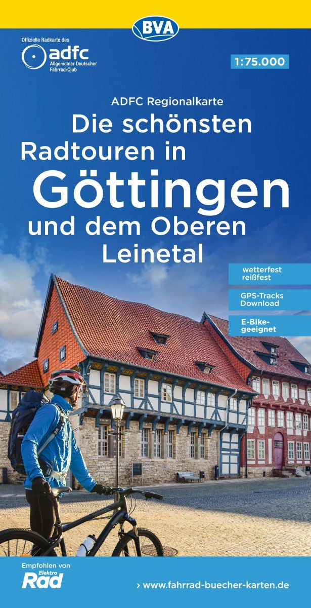 BVA Regionalkarte GÃ¶ttingen/Oberes Leinetal 1:75.000