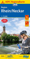 BVA-ADFC Regionalkarte Region Rhein/Neckar 1:75,000