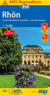Cycling map ADFC-BVA Regionalkarte Rhön 1:75,000 (7.A 2018)