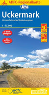 Bicycle map BVA-ADFC Regionalkarte Uckermark 1:75,000 (3.A 2020)