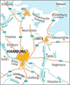 Cycling map ADFC Radtourenkarte 2 Holstein - Hamburg 1:150,000 (2018)