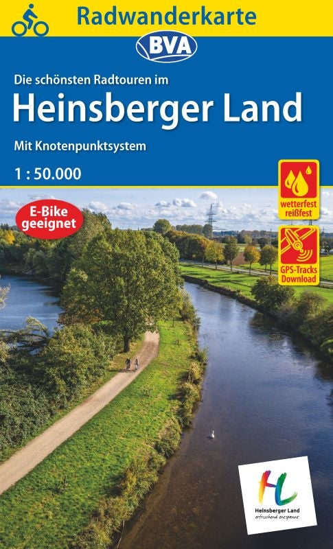 BVA Radwanderkarte 1:50,000 Heinsbergerland