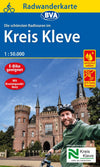 Bicycle map BVA Radwanderkarte Kreis Kleve 1:50,000