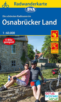 Cycling map BVA-ADFC Radwanderkarte Osnabrückerland 1:60,000