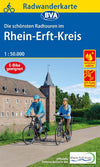 Cycling map BVA-Radwanderkarte Rhein-Erft-Kreis 1:50,000