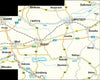 Cycling map BVA-Radwanderkarte Kreis Soest 1:50,000