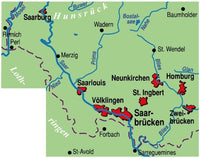 BVA Regionalkarte Saarland 1:75.000