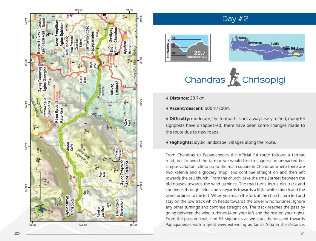 The Cretan Way - E4 - A 28-day walk