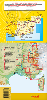 Wandelkaart Carte 15 Maures-Esterel 1:60.000