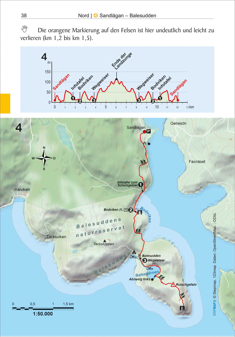 Wandelgids Schwedischer Ostküste - 27 Touren (481)
