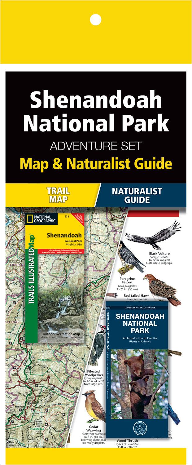 Shenandoah National Park Adventure Set (Map &amp; Naturalist Guide)