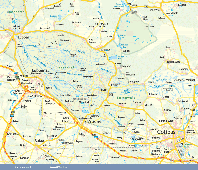 Travel guide Spreewald 6.A 2020