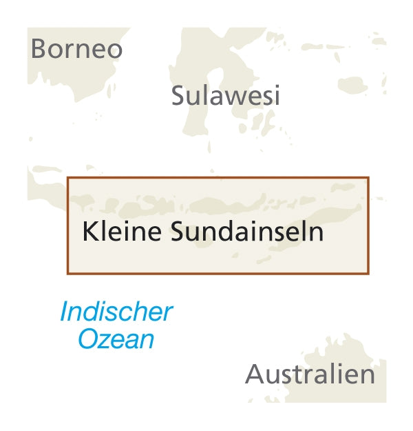 LK Indonesia 6: Lesser Sunda Islands-Inseln Nusa Tenggara 1:800 000 2.A 2019