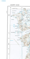 Kart Svalbard EdgeÃ¸ya 1:500.000 (Blad 2)