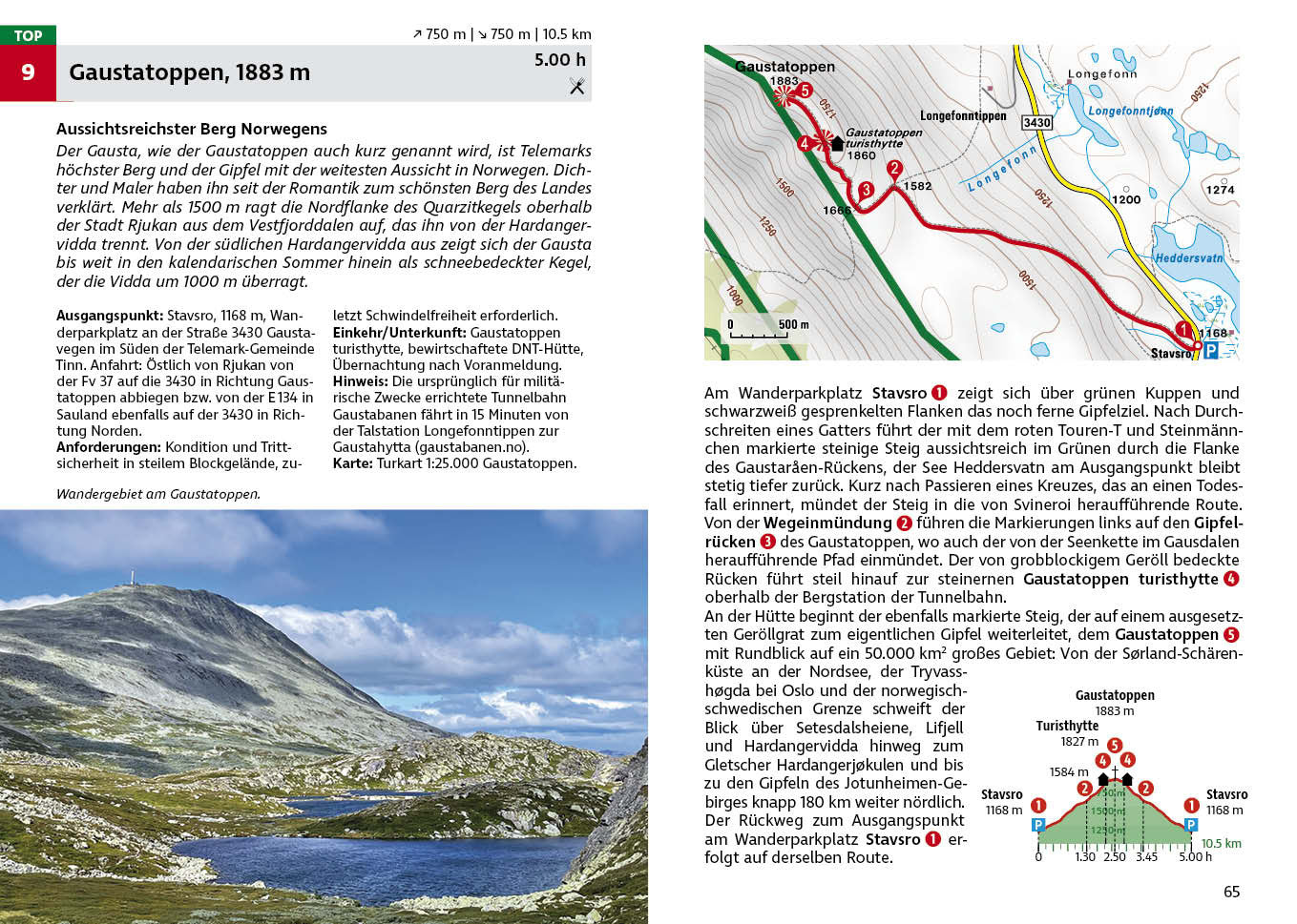 Rother Wanderführer Norway Süd - 53 Tours with GPS Tracks (8.A 2021)