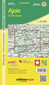 TopoRando Ajoie Clos du Doubs 1:25,000
