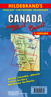 Wegenkaart - landkaart Canada west | Hildebrand's