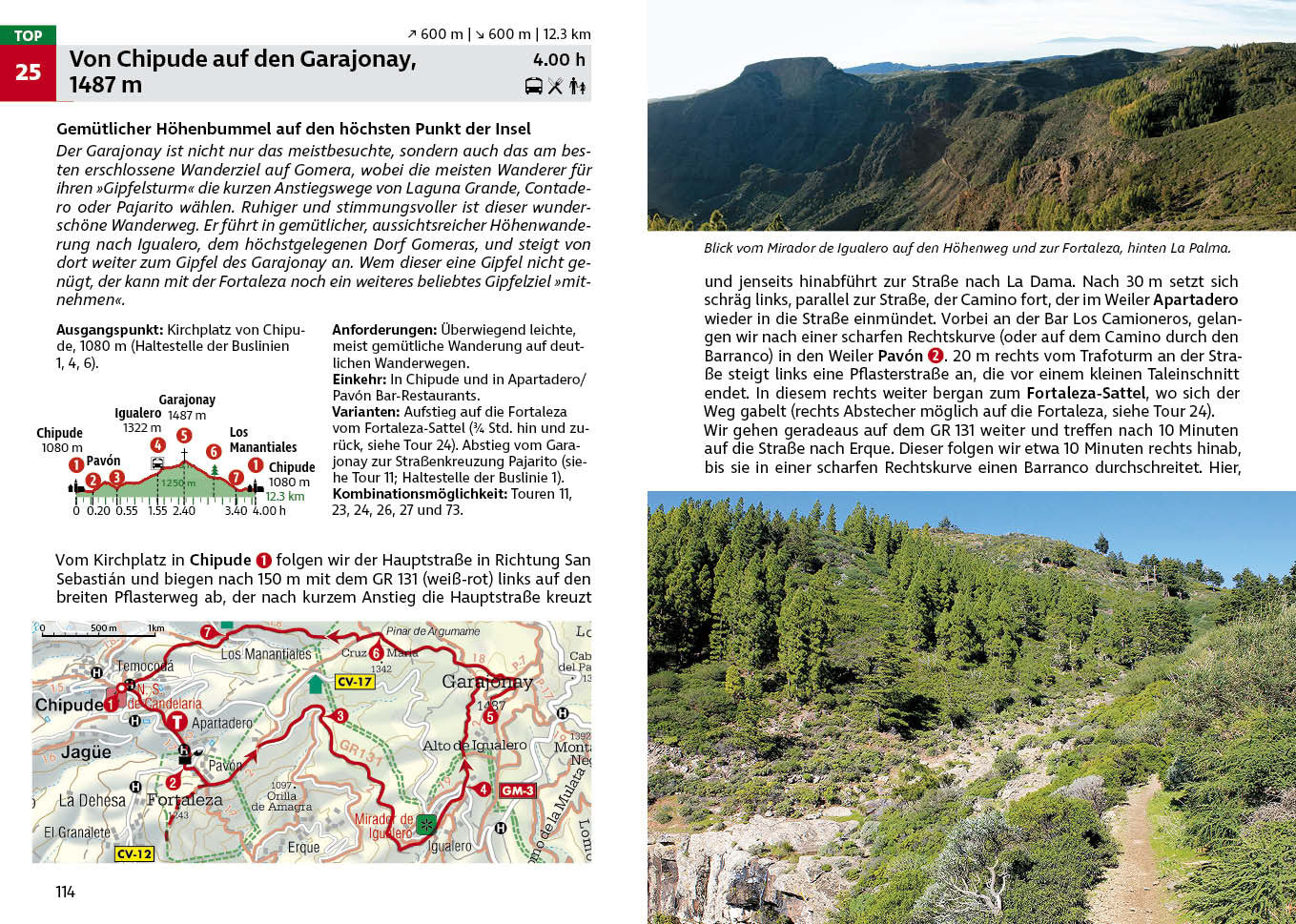 Wandelgids-Rother La Gomera - 73 Touren (21.A 2025)