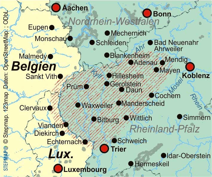 Eifel Süd - 25 Wanderungen Zwischen Felsen und Wäldern (396)