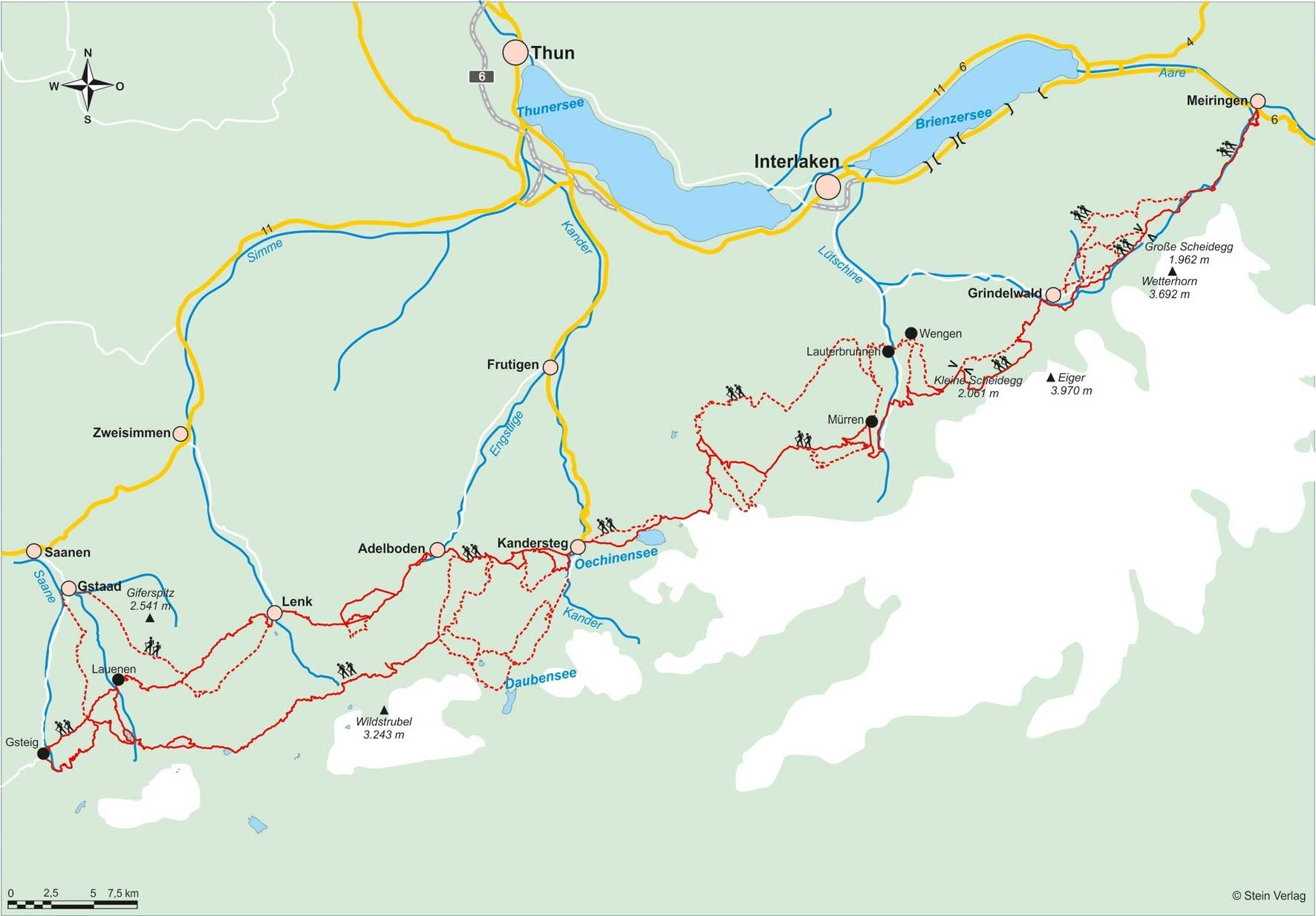 Schweiz: Bärentrek (175) / HERDRUK AUGUSTUS 2025